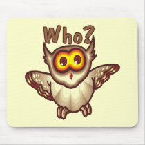 Kids Owl T Shirts and Gifts Mousepads