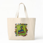 Kids Roller Blading Tote Bag