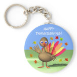Kids Thanksgiving Baby Turkey keychains