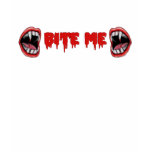Kid's Vampire Fangs - Bite Me - t-shirts