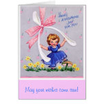 Kid's vintage b-day card