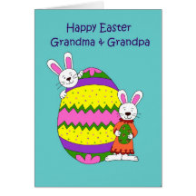 Kids with Easter egg Greeting Cards