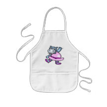 KidsHippopotamus T Shirts and Gifts Apron