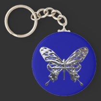 KiereChromeButterflies2blue keychains
