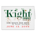Kight Family Reunion 2009 cards