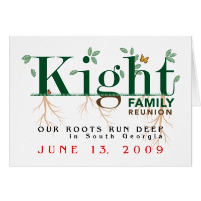 Kight Family Reunion 2009 Greeting Cards by FloridaSiren