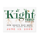 Kight Family Reunion 2009 postcards