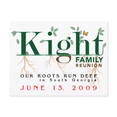 Kight Family Reunion 2009 Post Cards by FloridaSiren