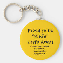 Kiki's Angel Key Reminder Keychains