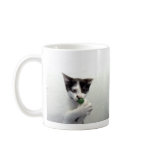 Kiko lolcat mug "Gotta beleev i iz reel"