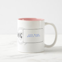 "Kiley" with Horizontal Photo Mug