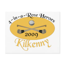 Kilkenny 4-in-a-Row Commemorative postcards