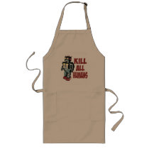 Kill All Humans Aprons
