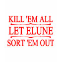 Kill 'Em All t-shirts