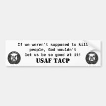 Kill People Bumper Bumper Sticker