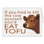 Kill the Cow - Vegan, Vegetarian Cards