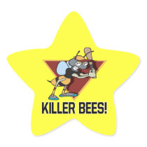 Killer Bees Stickers