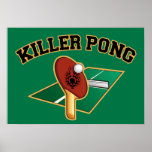 Killer Pong poster posters
