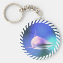 Killer Shark Keychain