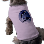 Killer Whale Family Oval Pet Cloths pet clothing