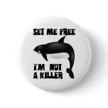 Killer Whale - Orca buttons