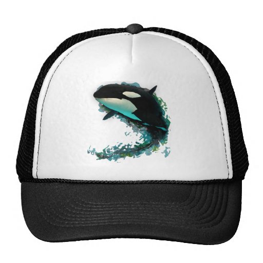 Killer Whale Trucker Hats