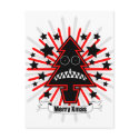 Killer Xmas Tree postcards