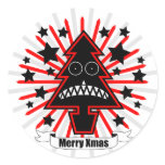 Killer Xmas Tree stickers