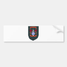 Kilpatrick Crest on Douglas Shield Bumper Stickers