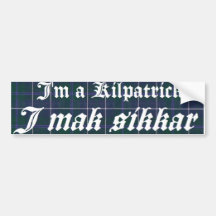 Kilpatrick I Mak Sikkar Bumpersticker4 Bumper Stickers