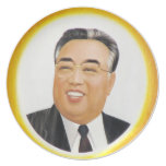 Kim Il-sung Plate  김일성  金日成