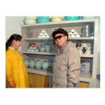Kim Jong-il, North Korea Post Card