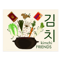 Kimchi Friends Postcard