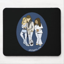 Kimono Girls Mousepad