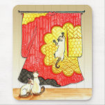 Kimono Mischief Mousepad