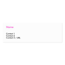 Kinbaku Kitten, Calling Card Business Card Templates