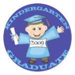 Kindergarten  Boy's Graduation stickers