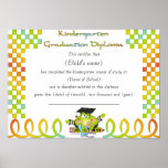 Kindergarten Diploma Poster (from $10.45) posters