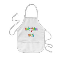 Kindergarten Rocks - Pencil Kids Aprons