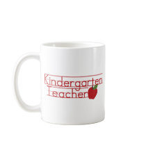 Kindergarten Teacher Coffee Mugs