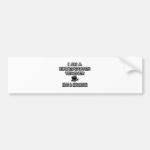 Kindergarten Teacher ... Not A Magician Bumper Stickers