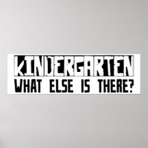 Kindergarten What Else Is There? Print