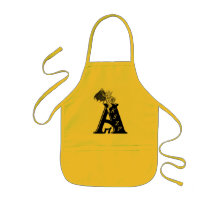 Kinderschürze mit Art KSZP Logo