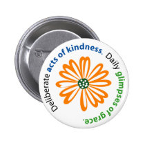 Kindness and Grace button buttons