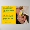 Kindness Blesses-Posters posters