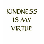 KINDNESS IS MY VIRTUE T SHIRT