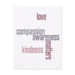 Kindness Matters postcards