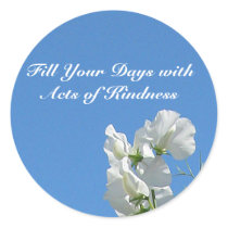 Kindness Sweetpeas Sticker