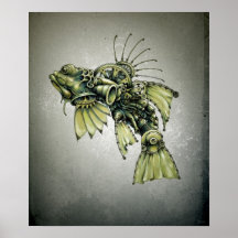 Kinetic Seafood Posters