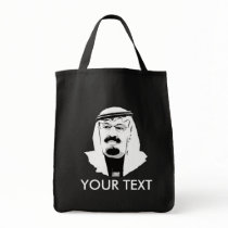 King Abdullah Tote Bags